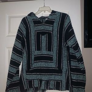 Drug rug hoodie pullover